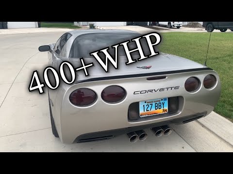 HOW I MADE 400+WHP IN MY C5 CORVETTE + *0-60 Pulls*