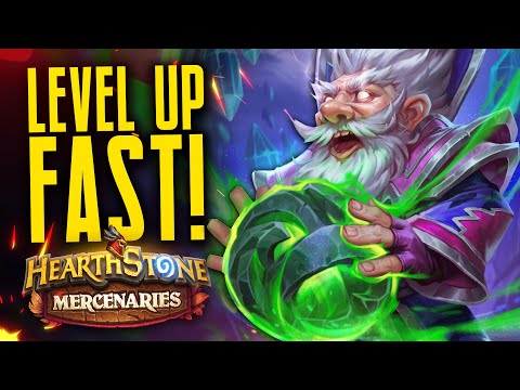 The Fastest Way to Level Up in Hearthstone Mercenaries