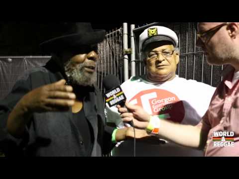 Interview U-Roy & Bunny 'Striker' Lee at Reggae Geel 2014
