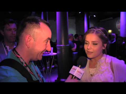 ESCKAZ in Vienna: Maria Olafs (Iceland) Chats to ESCKAZ at Nordic Party