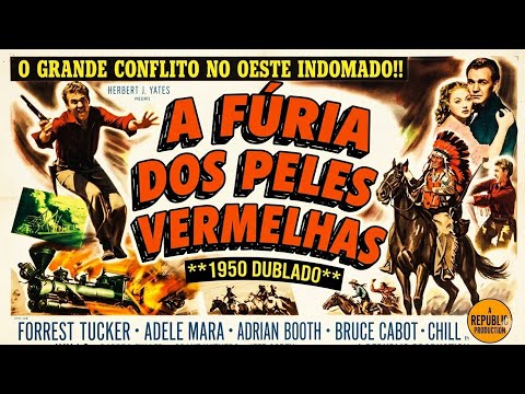 A FÚRIA DOS PELES VERMELHAS (1950) | FILME COMPLETO DUBLADO | WESTERN CLÁSSICO
