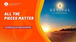 All the Pieces Matter | Shaniqua Benjamin