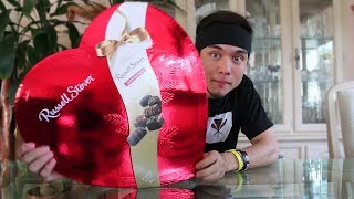 MASSIVE Box of Chocolates CHALLENGE (for valentines day)