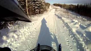 preview picture of video 'Phazer FX Sunny Day Trail Ride, GoPro HD Iisalmi'