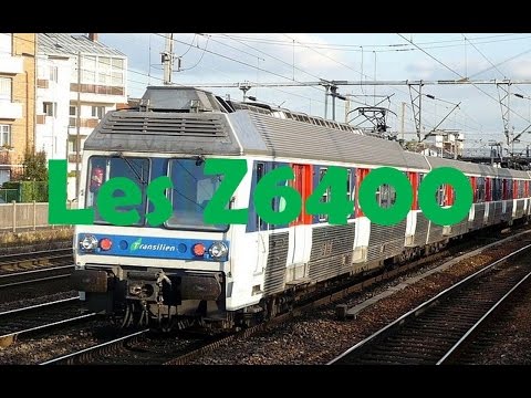 Les Z6400 du réseau Transilien L de Paris St Lazare - Transilien L