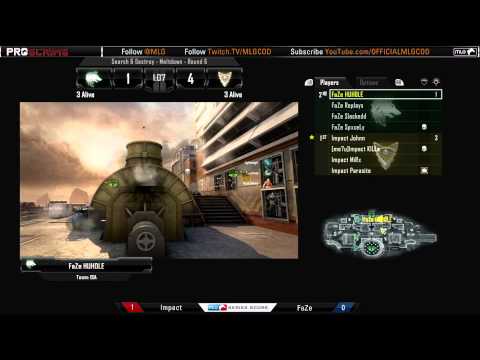 Impact vs FaZe - Game 2 - MLG Pro Scrims Ep 60