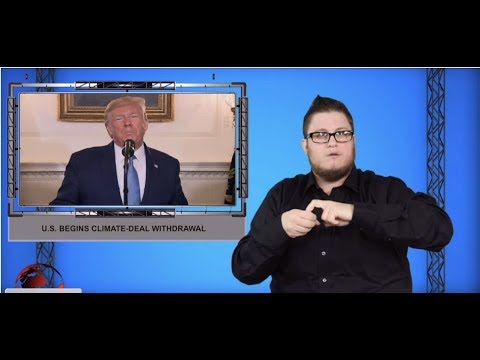 U.S. begins climate-deal withdrawal (ASL - 11.5.19)