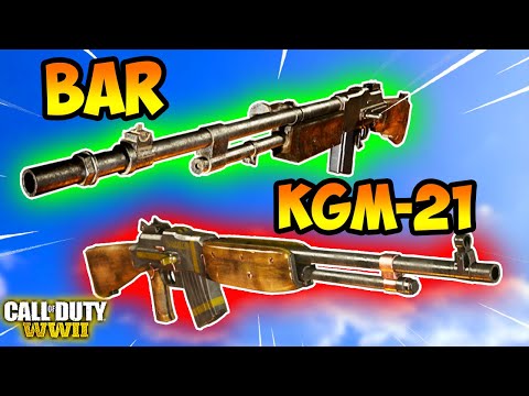 COD WW2 KGM-21 vs. BAR (Which is Better?)