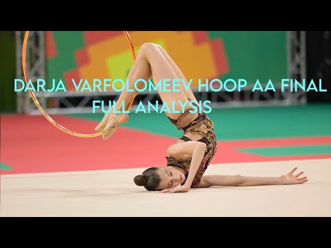 Darja Varfolomeev Hoop AA Final at Worlds-full analysis!!
