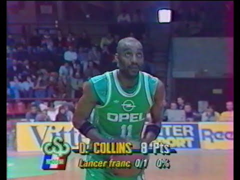 Limoges CSP - Orthez (Finale 1989) Don COLLINS 40 pts !!!