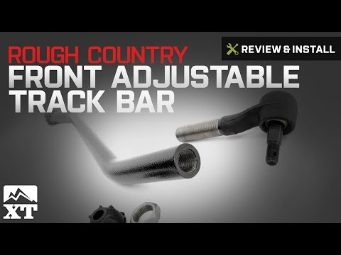 Jeep Wrangler (1997-2006 TJ) Rough Country Front Adjustable Track Bar Review & Install