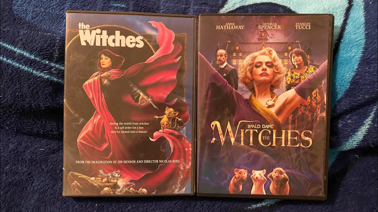 the witches 1990-the witches 2020 on DVD