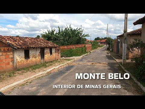 MONTE BELO | PEQUENO VILAREJO DO MUNICÍPIO DE CARBONITA MG, INTERIOR DE MINAS GERAIS | MOTOVLOG 