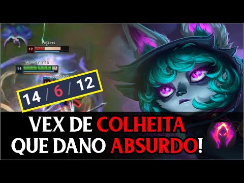 COMO JOGAR CONTRA UM YASUO MID COM VEX DE COLHEITA NO LEAGUE OF LEGENDS