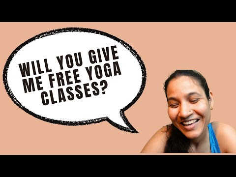 Should you offer Yoga classes for FREE?