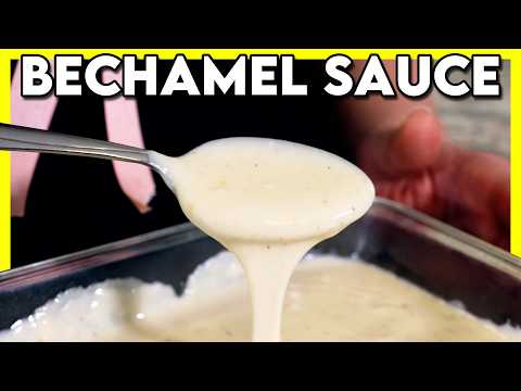 How to Make Bechamel Sauce | White Sauce | Besciamella | Bechamel