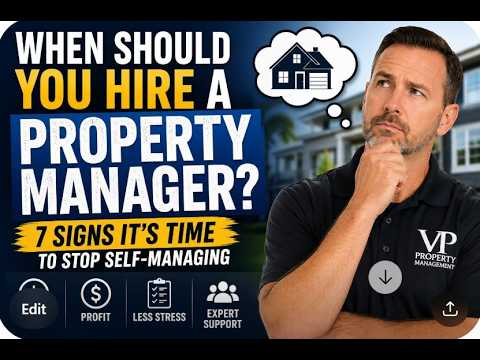 When Should You Hire a Property Manager for Your Rental Property?