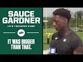 Sauce Gardner builds his perfect CB, talks about graduation and more | CBS Sports
