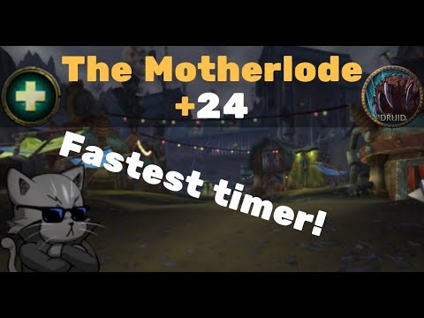 Motherlode +24 Rank 1 - Resto Druid PoV