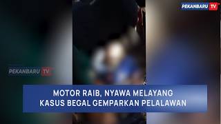 Modus Motor Mogok Berujung Maut, Kakak Tewas Dibegal Di Pelalawan