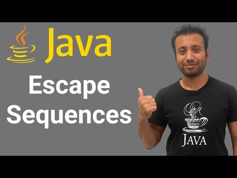 Java Bangla Tutorials 6 Escape Sequence