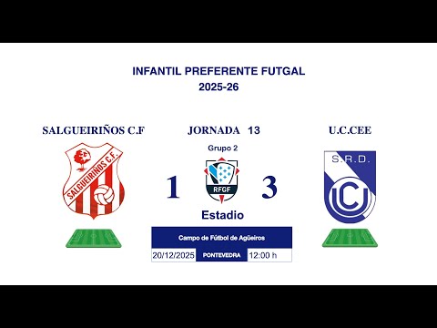 J13.INFA.Salgueiriños CF 1-3 U.C.Cee