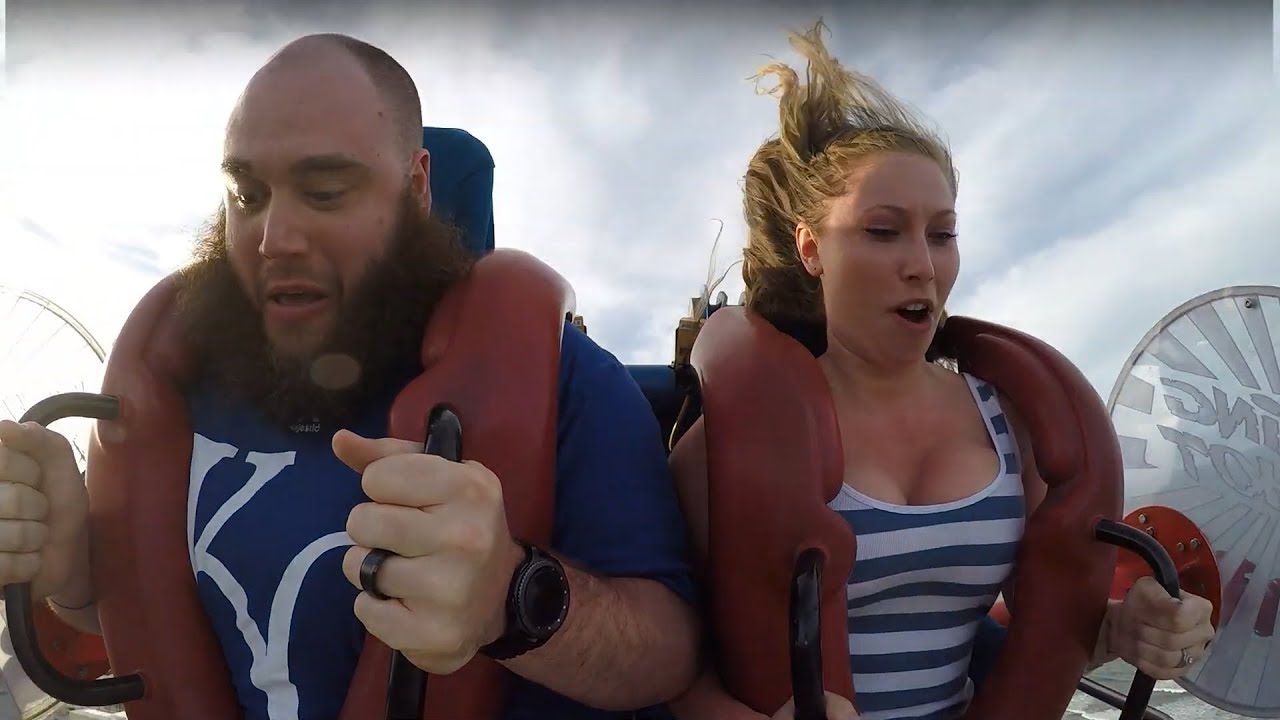 funny Scared Girls Compilation 逆バンジー 絶叫面白まとめ April 2019 Part 06