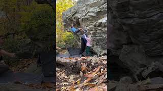 Video thumbnail of Twister, V10. Moore's Wall