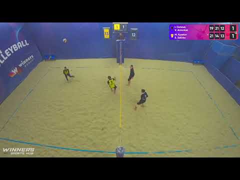 15:10 I. Datsiuk / V. Antoniuk - M. Kyselov / S. Zalizko 17.12.2022 | Winners Beach Volleyball