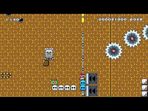 Mario takes a ride by O'Nassis - Super Mario Maker - No Commentary 1AF