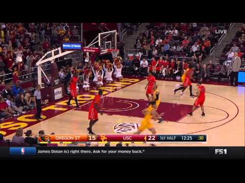 Men's Basketball: USC 81, OSU 70 - Highlights 3/2/16