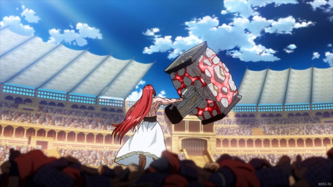 終末のワルキューレII後編 | Thor's terrible power killed Lu Bu and his army.