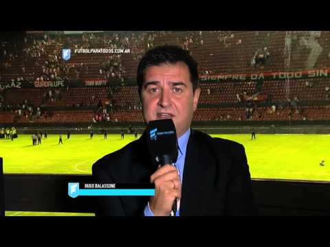 El análisis de Hugo Balassone. Colón 1 - Boca 1. Fecha 4. Primera 2015. FPT.