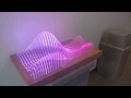 Edge lit display designed and built by students Edge lit display designed and built by students