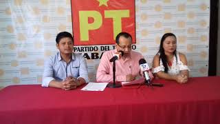 MARTÍN PALACIOS CALDERÓN  EN RUEDA DE PRENSA