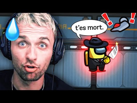 IL ME MENACE AUX CAMÉRAS… 😨 (Among Us)