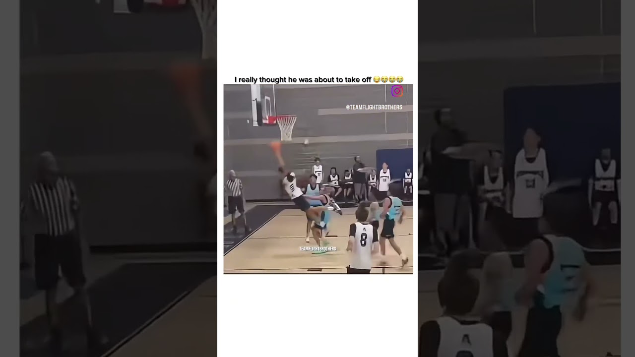 #nba #fail #kaicenant  #basketball Epic Dunk Fail: Kid Tries to Dunk and Misses Hilariously!