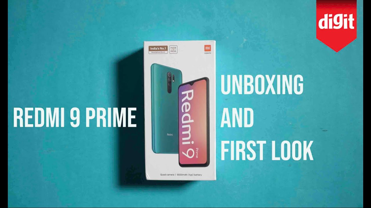 Xiaomi Redmi 9 Prime Unboxing & First Look