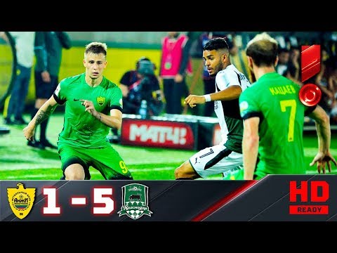 16.09.2017 Анжи - Краснодар - 1:5. Обзор матча