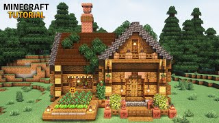 【マイクラ】ログハウスの作り方【マインクラフト】【建築講座】【Minecraft】