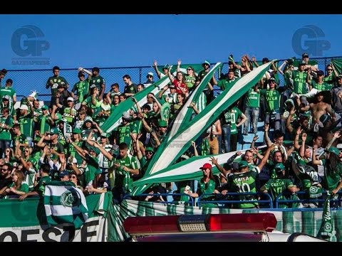 "Barra da chape- Calamos o chiqueiro- atrás do gol quero sempre festejar-  Bvaí X Chape- 30/04/2017" Barra: Barra da Chape • Club: Chapecoense