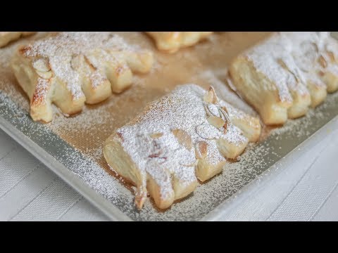 ASMR Panera Bread Almond Bear Claw