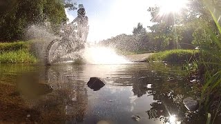 preview picture of video 'AUSTRALIA GOLDCOAST SUZUKI DR650 small creek crossing(part two)'