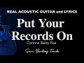 Put Your Records On Corinne Bailey Rae Acoustic Karaoke