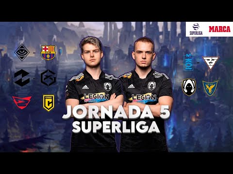 🔴 SUPERLIGA LEAGUE OF LEGENDS - JORNADA 5 - ¡EN DIRECTO! 🔴 DIRECTO MARCA