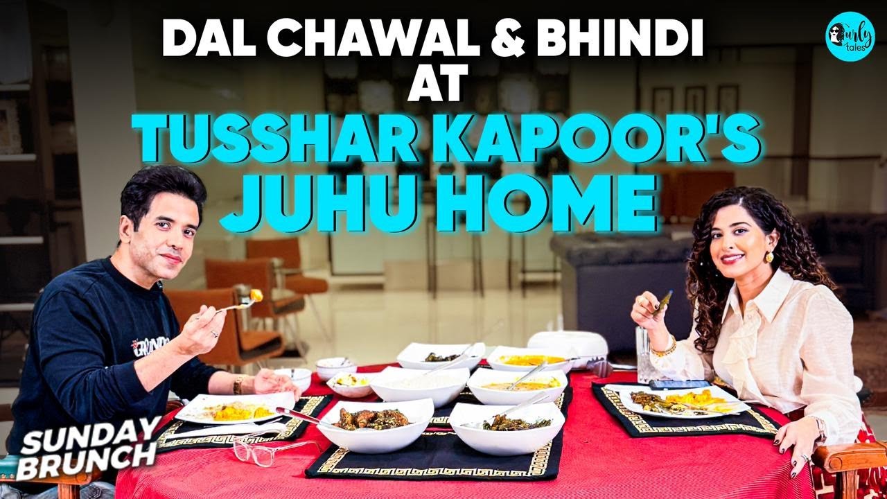 Sunday Brunch At Tusshar Kapoor's Juhu Home | EP 161 | Curly Tales