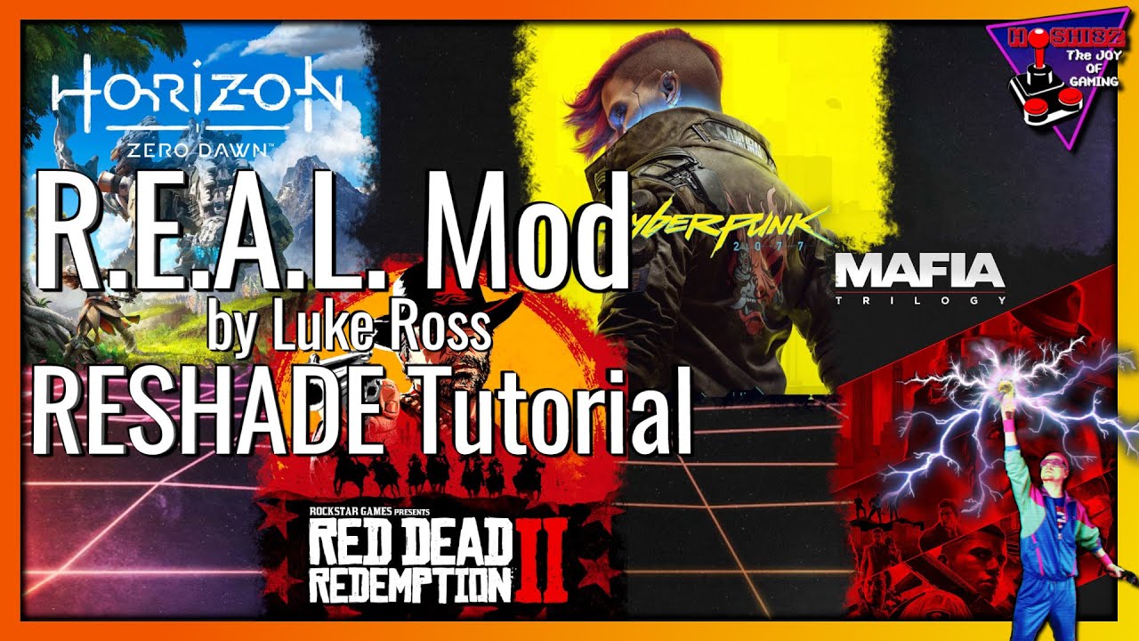Hoshi82 - R.E.A.L. Mod by Luke Ross...RESHADE Tutorial - Hoshi82