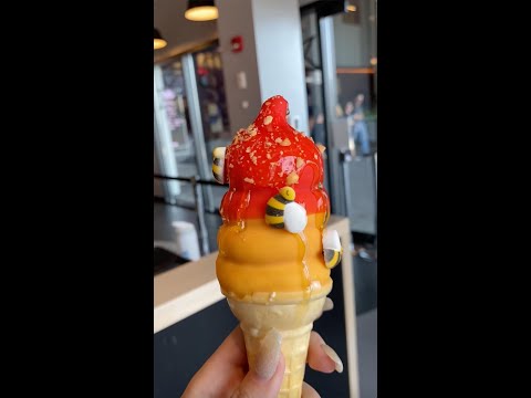 ミスターディップスのアイスクリームコーン #shorts #foodinsider #icecream #nyc #fastfood (Mister Dips' ice cream cones #shorts #foodinsider #icecream #nyc #fastfood)
