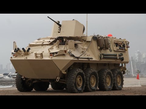 Top 5 8x8 Armored Vehicles of the Latin American Marine Corps.
