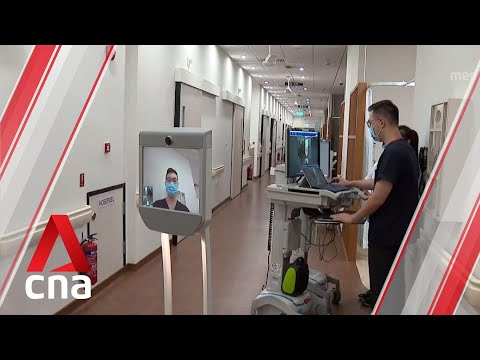 Alexandra Hospital using robot technology to inspect COVID-19 patients in isolation